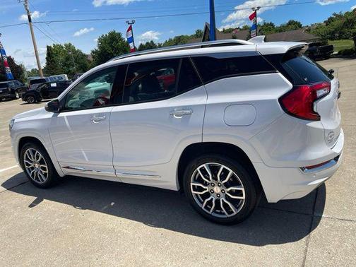 White Frost Tricoat 2024 GMC Terrain Denali