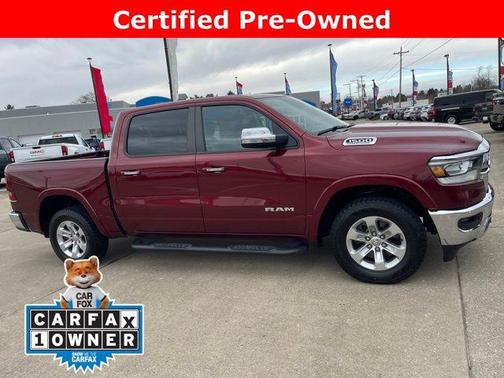 Delmonico Red Pearlcoat 2021 RAM 1500 Laramie