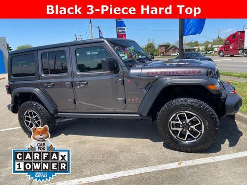 Granite Crystal Metallic Clearcoat 2025 Jeep Wrangler Rubicon