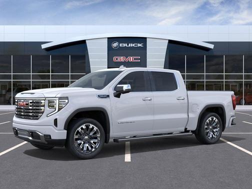 Glacier White Tricoat 2026 GMC Sierra 1500 Denali