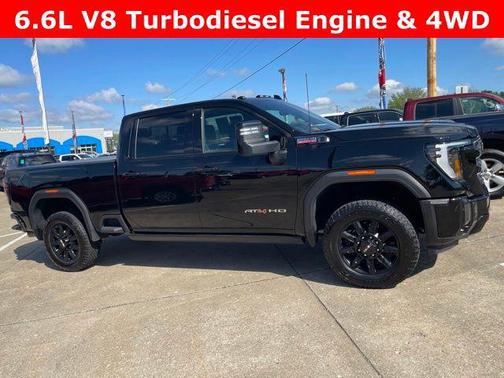 Onyx Black 2024 GMC Sierra 2500 AT4