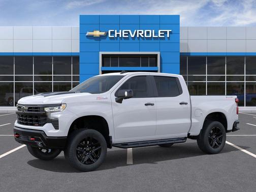 Summit White 2026 Chevrolet Silverado 1500 LT Trail Boss