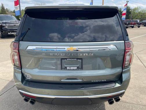 Silver Sage Metallic 2024 Chevrolet Suburban Premier