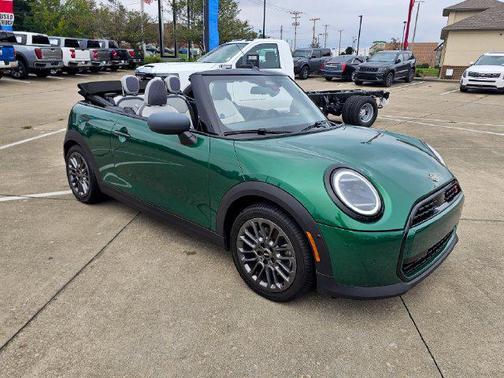 British Racing Green IV Metallic 2025 MINI Convertible Cooper S