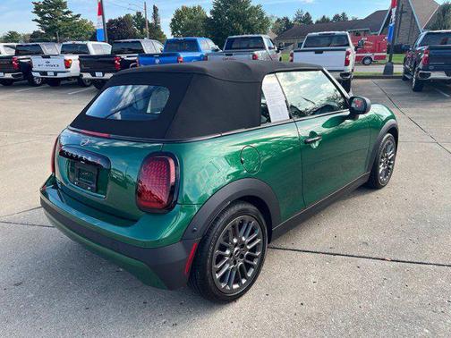 British Racing Green IV Metallic 2025 MINI Convertible Cooper S