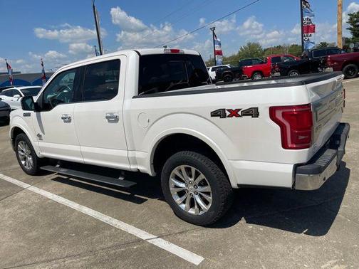 WHITE PLATINUM METALLIC TC 2016 Ford F-150 King Ranch