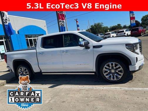 Summit White 2023 GMC Sierra 1500 Denali
