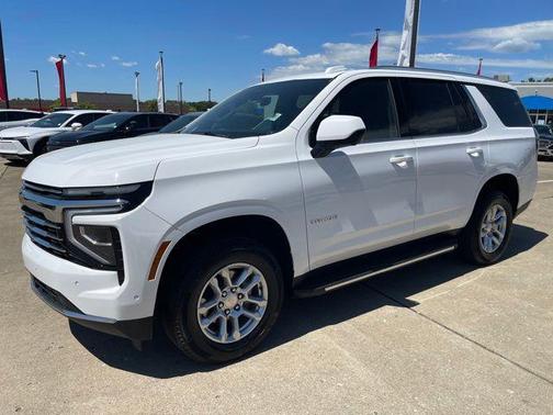 Summit White 2025 Chevrolet Tahoe LT