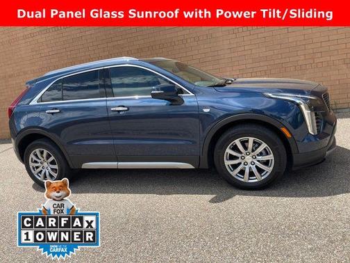 Twilight Blue Metallic 2021 Cadillac XT4 Premium Luxury