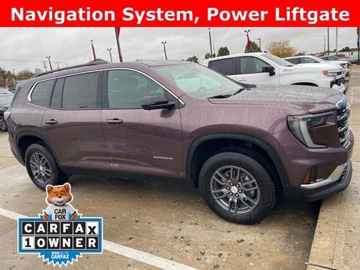 Crystal Metallic 2025 GMC Acadia FWD Elevation
