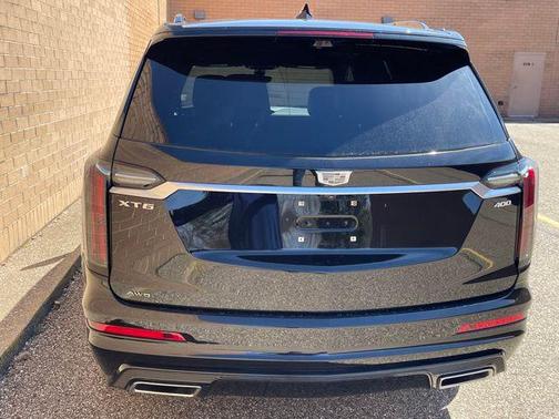 Stellar Black Metallic 2025 Cadillac XT6 Sport AWD