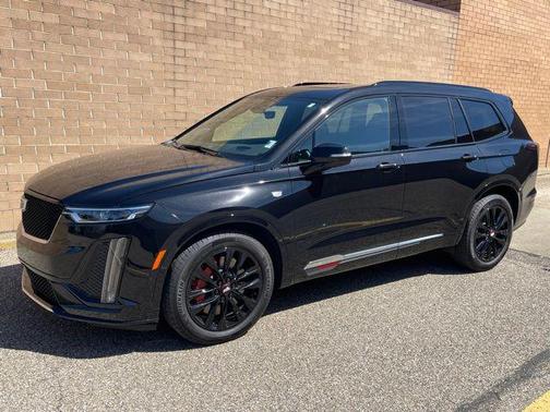 Stellar Black Metallic 2025 Cadillac XT6 Sport AWD
