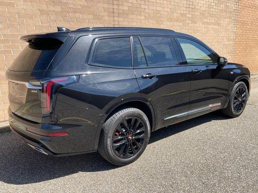 Stellar Black Metallic 2025 Cadillac XT6 Sport AWD