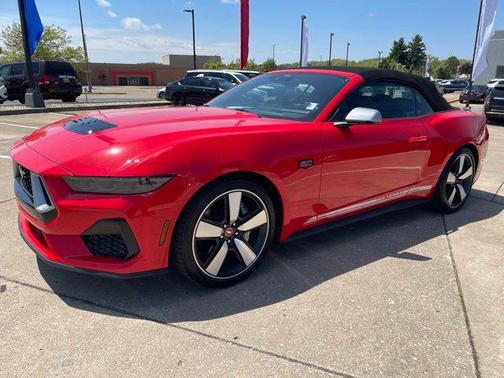 RACE RED 2025 Ford Mustang GT Premium