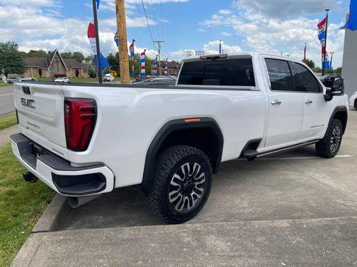 White Frost Tricoat 2024 GMC Sierra 3500 Denali