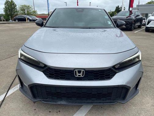 Solar Silver Metallic 2025 Honda Civic Sport