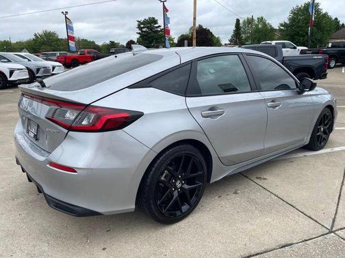 Solar Silver Metallic 2025 Honda Civic Sport