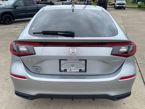 Solar Silver Metallic 2025 Honda Civic Sport