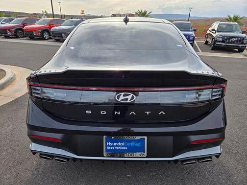 Carbon Blue 2025 Hyundai SONATA N Line