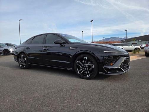 Carbon Blue 2025 Hyundai SONATA N Line