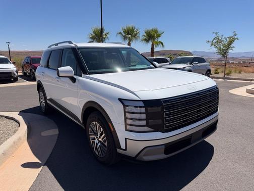 Creamy White Pearl 2027 Hyundai Palisade Hybrid SEL 7P