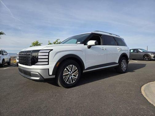 Creamy White Pearl 2026 Hyundai Palisade Hybrid SEL 7P