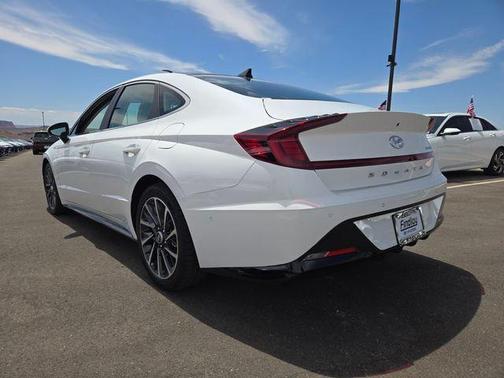 Serenity White 2023 Hyundai SONATA Limited