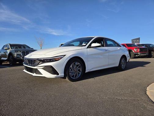 Serenity White 2026 Hyundai ELANTRA HEV Blue