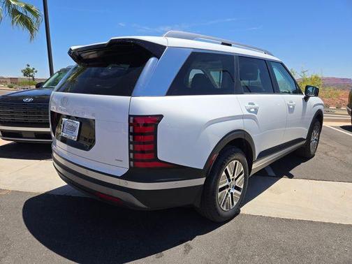 Creamy White Pearl 2026 Hyundai Palisade Hybrid SEL Premium 8P