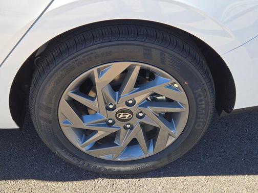 Serenity White 2026 Hyundai ELANTRA HEV Blue