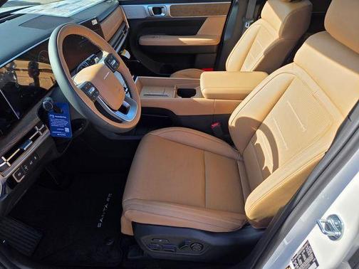 Serenity White 2026 Hyundai SANTA FE Calligraphy