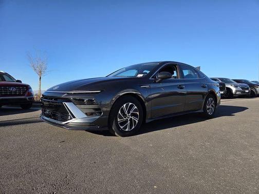 Portofino Gray 2026 Hyundai SONATA Hybrid Base
