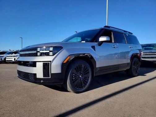 Shimmering Silver 2026 Hyundai SANTA FE HEV Calligraphy