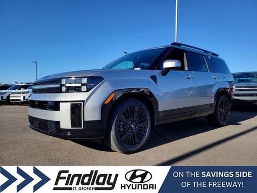 Shimmering Silver 2026 Hyundai SANTA FE HEV Calligraphy