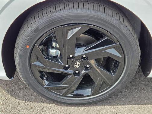 Serenity White 2026 Hyundai ELANTRA HEV SEL Sport