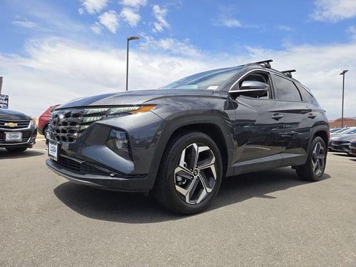 Portofino Gray 2022 Hyundai TUCSON Limited
