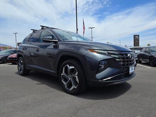 Portofino Gray 2022 Hyundai TUCSON Limited