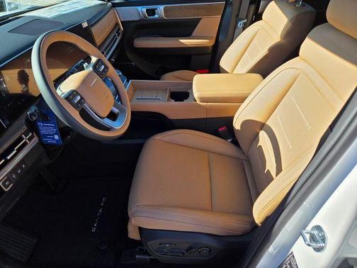 Serenity White 2026 Hyundai SANTA FE Calligraphy
