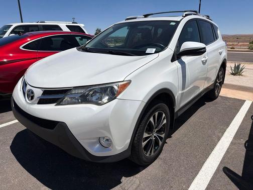 Blizzard Pearl 2015 Toyota RAV4 Limited