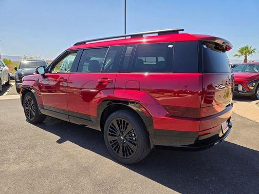 Ultimate Red 2026 Hyundai SANTA FE HEV Calligraphy