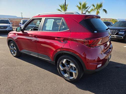 Ultimate Red 2025 Hyundai VENUE Limited