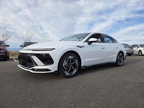 Serenity White 2026 Hyundai SONATA SEL