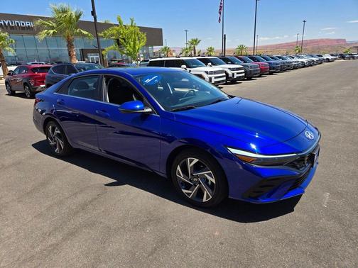 Intense Blue 2025 Hyundai ELANTRA HEV Limited