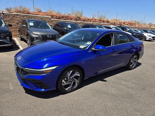 Intense Blue 2025 Hyundai ELANTRA HEV Limited