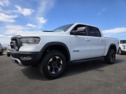 Bright White Clearcoat 2019 RAM 1500 Rebel