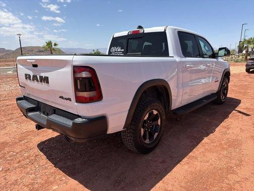 Bright White Clearcoat 2019 RAM 1500 Rebel