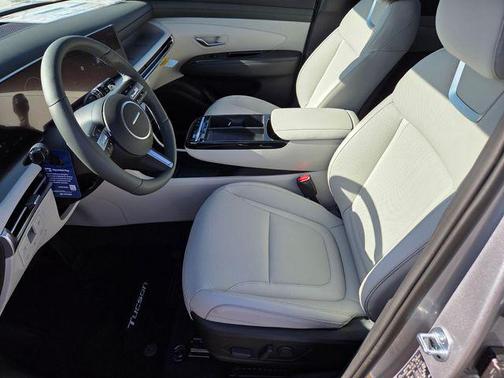 Shimmering Silver 2026 Hyundai TUCSON Hybrid Limited