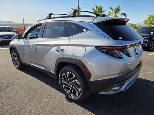 Shimmering Silver 2026 Hyundai TUCSON Hybrid Limited