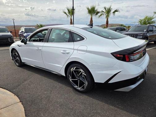 Serenity White 2026 Hyundai SONATA SEL