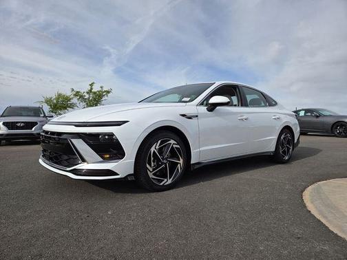 Serenity White 2026 Hyundai SONATA SEL